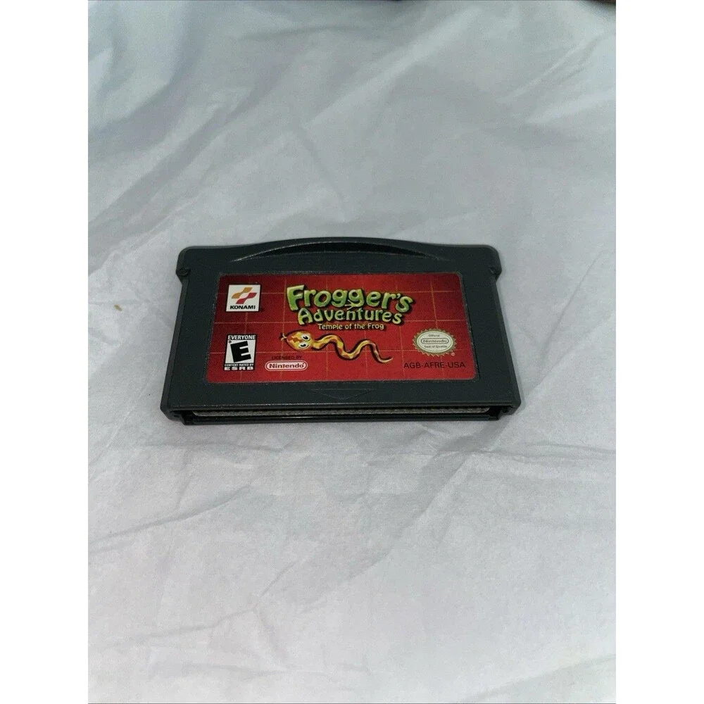Frogger's Adventures Nintendo Game Boy Advance auth game Tested